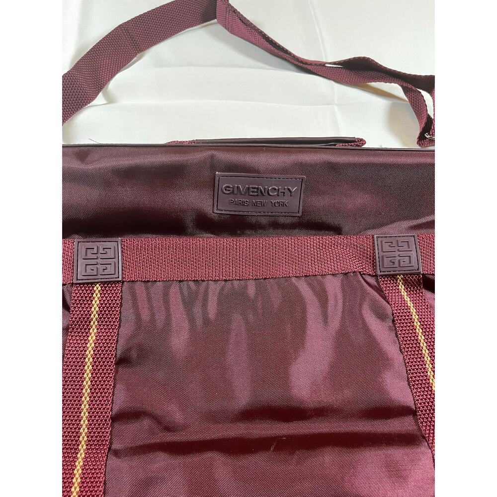 Givenchy Burgundy Travel Bag